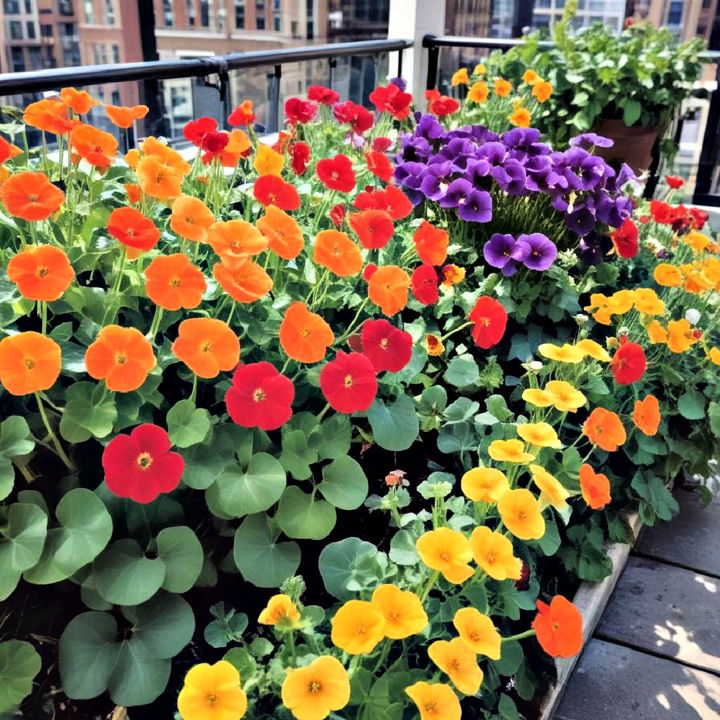 edible flower garden