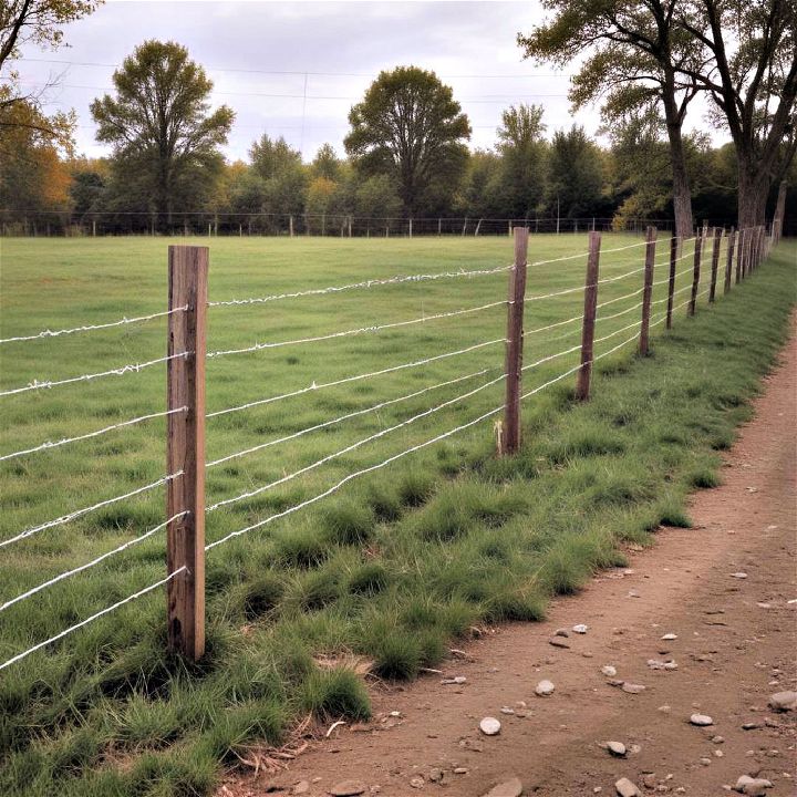 electric fence for high security