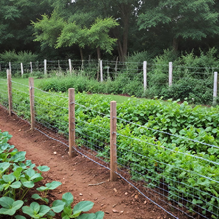 electric fences for vegetable garden