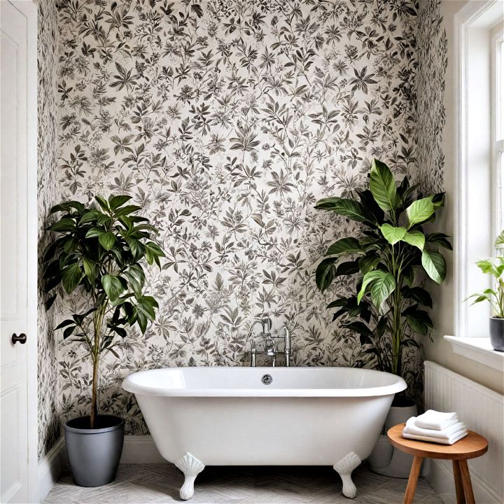 elegance botanical sketch wallpaper