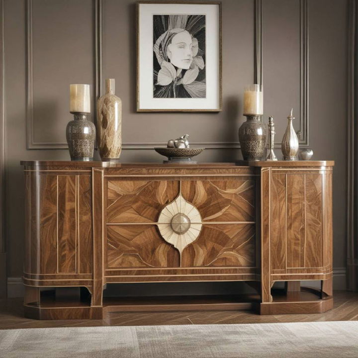 elegance exotic wood inlays furniture