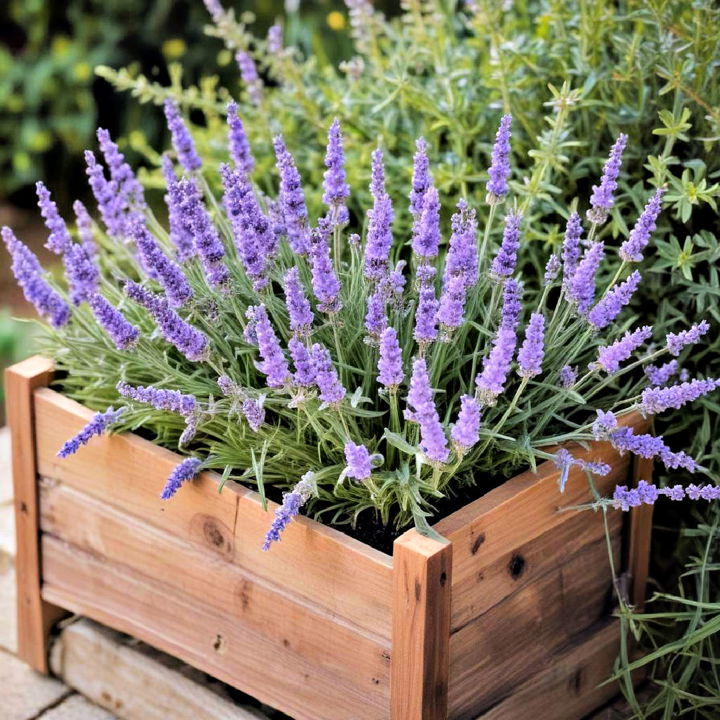 elegance lavender to any flower box