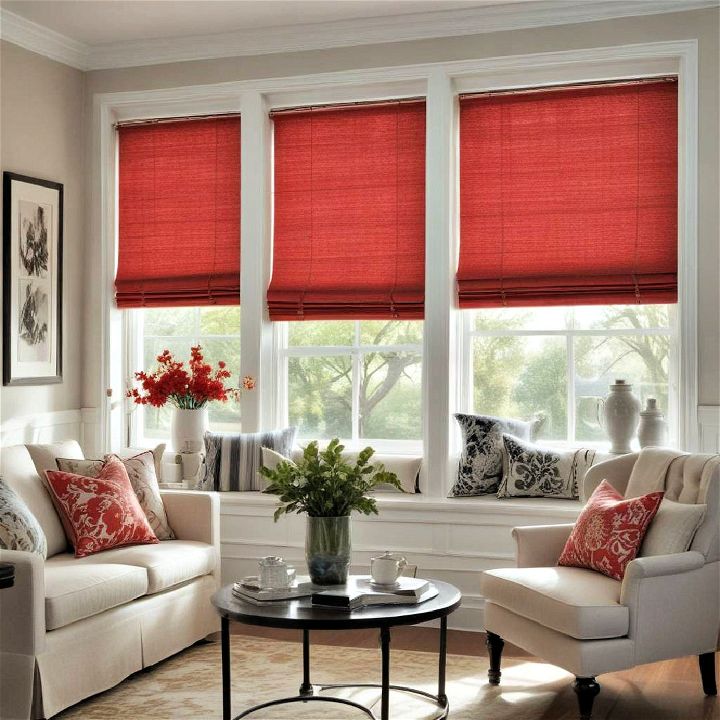elegance roman shades for living room