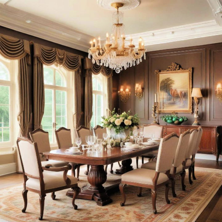 elegance traditional dining rooms