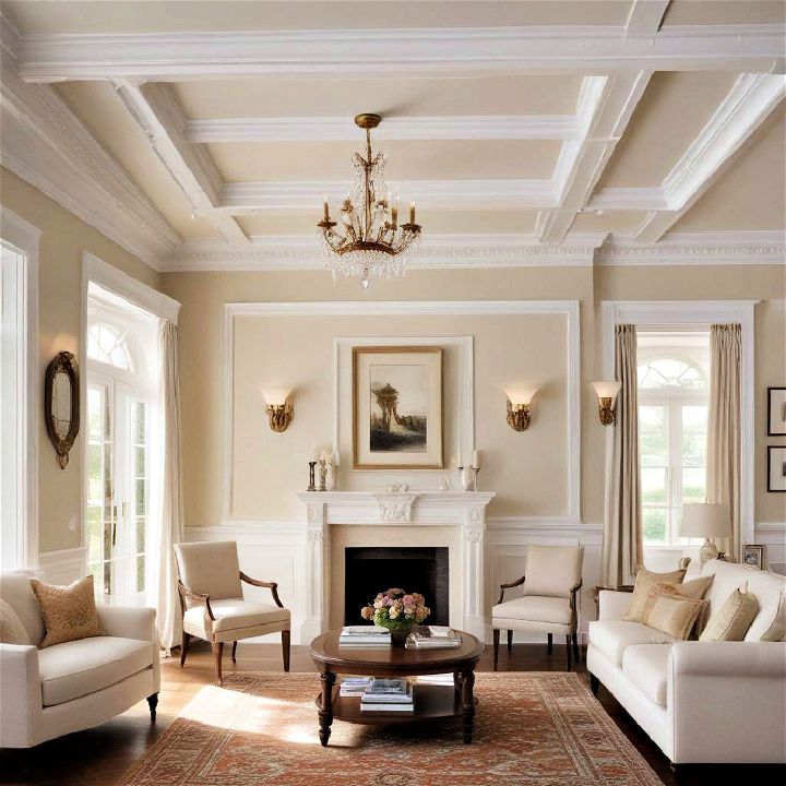 elegant crown molding for room’s style