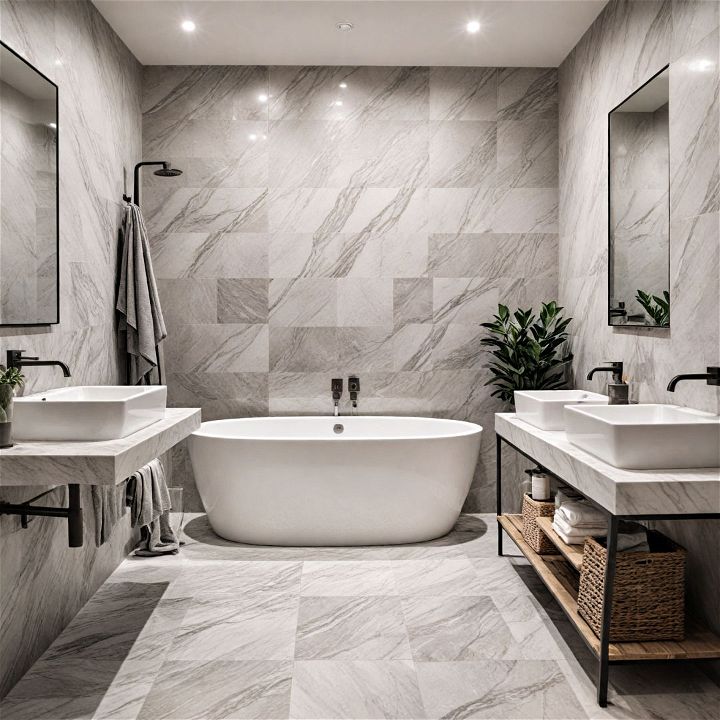 elegant dolomite tiles for bathrooms