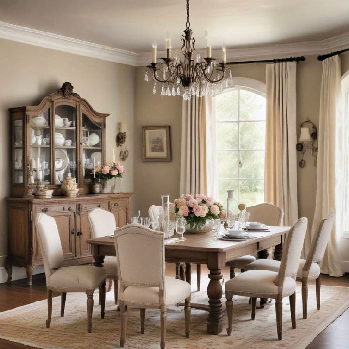 elegant french country dining rooms
