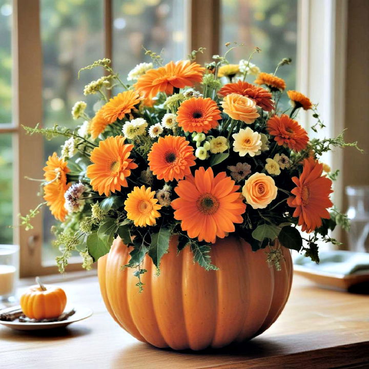 elegant pumpkin vases