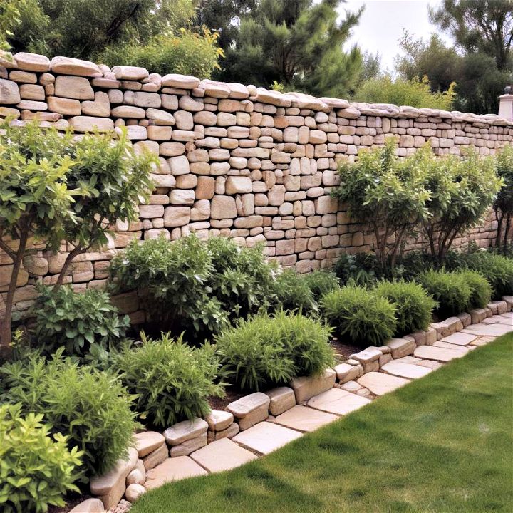 elegant stone wall