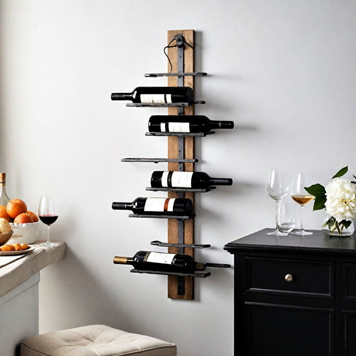 elegant wall mounted wine racks