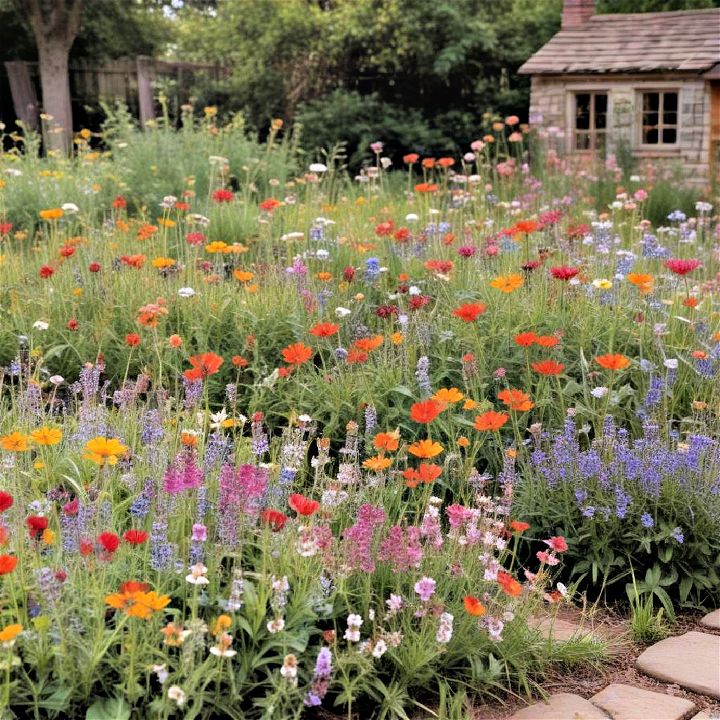 embrace wildflower meadows in backyard