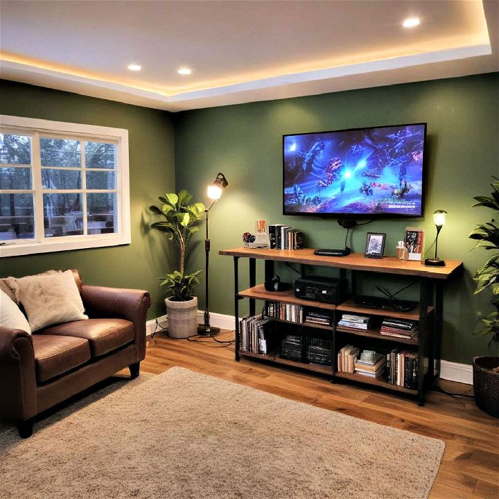 energy efficient features video game room