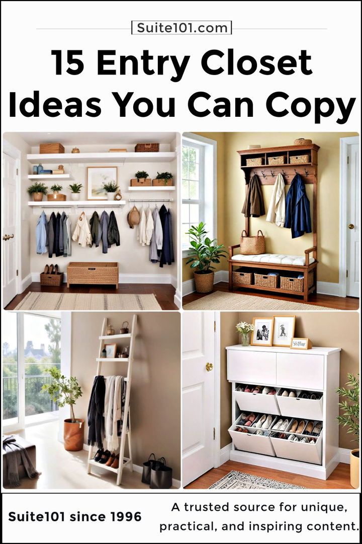 entry closet ideas to copy