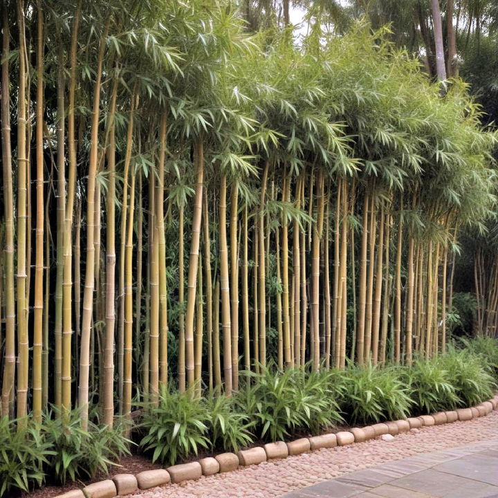 exotic bamboo groves tropical landscape