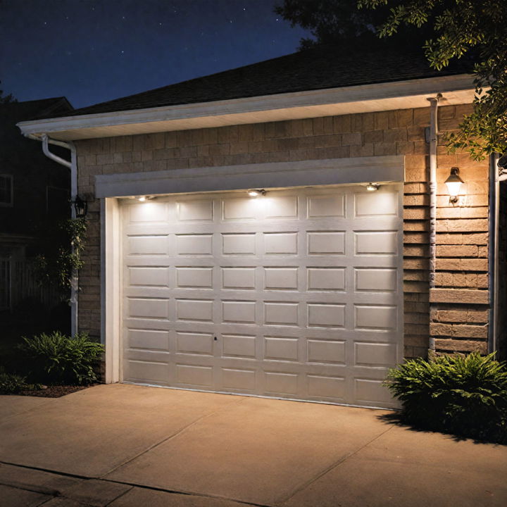 exterior garage motion sensor lights