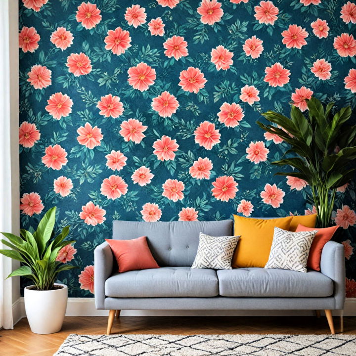 eye catching removable wallpaper