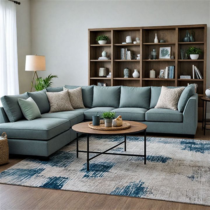 fabric sectional for living room