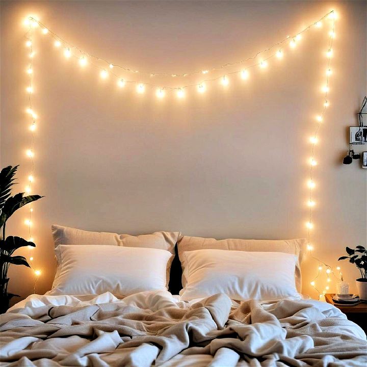 fairy lights to add magical glow