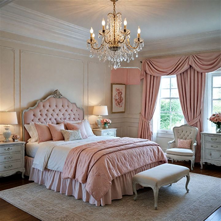 feminine elegance bedroom