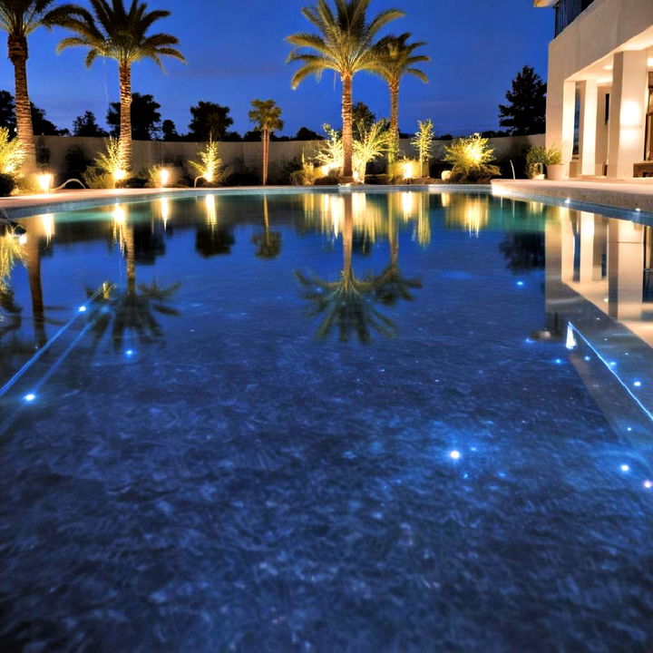 fiber optic pool lighting