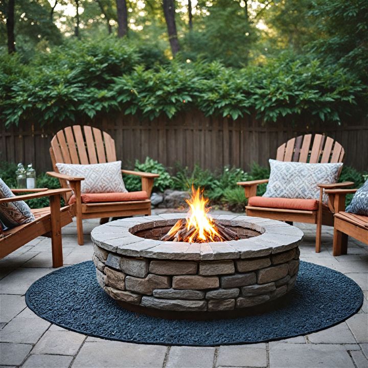 fire pit for outdoor gathering