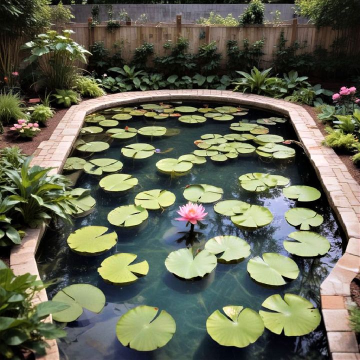 floating plants for pool landscaping