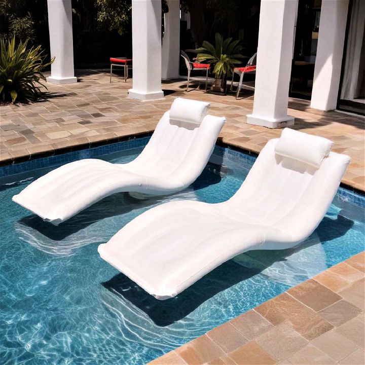 floating pool lounger