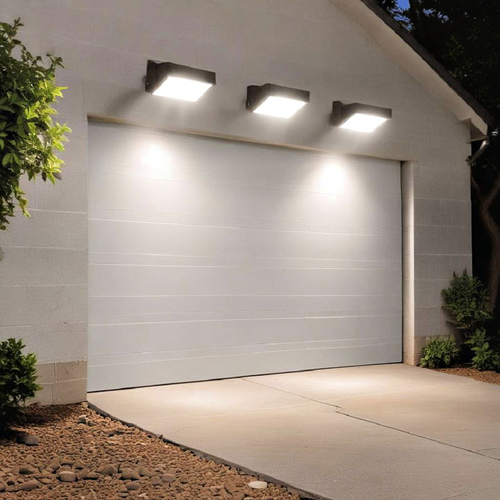 flood lights for exterior garage