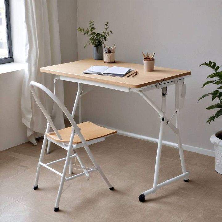 foldable work table for studio furniture