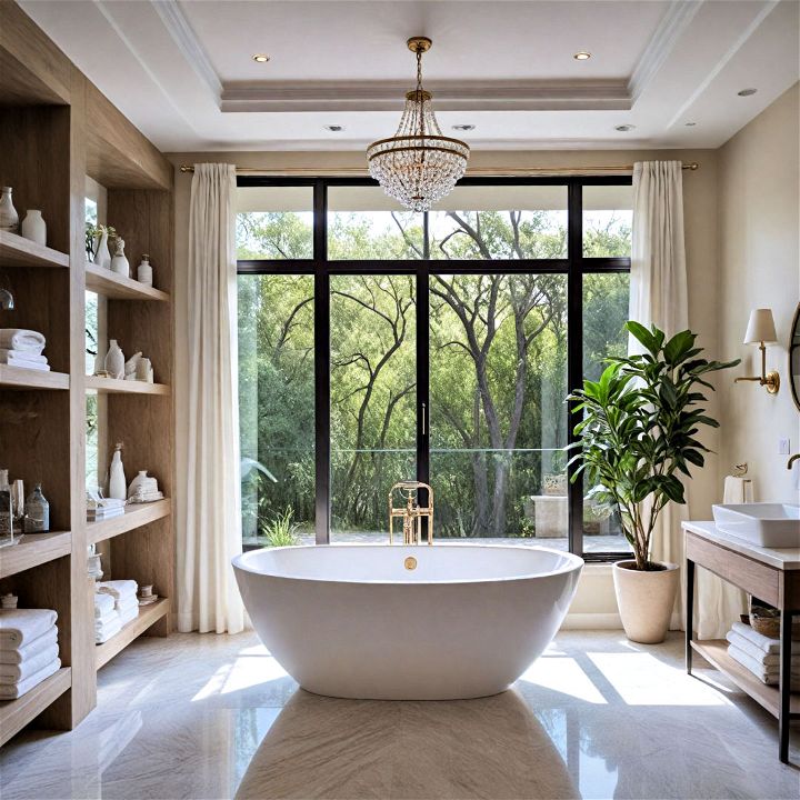 freestanding bathtub to exude luxury
