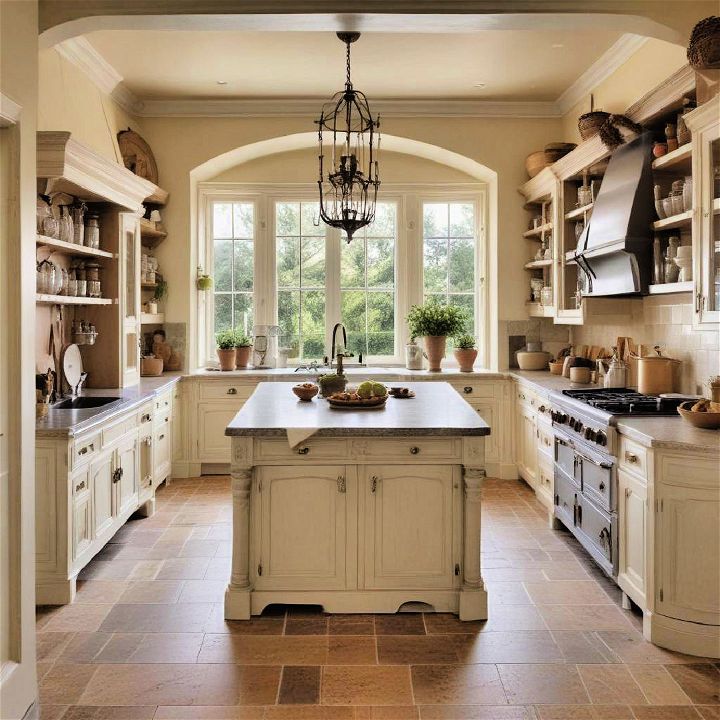 french country kitchen appeal idea