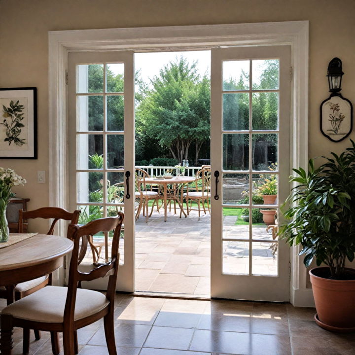 french doors for kitchen