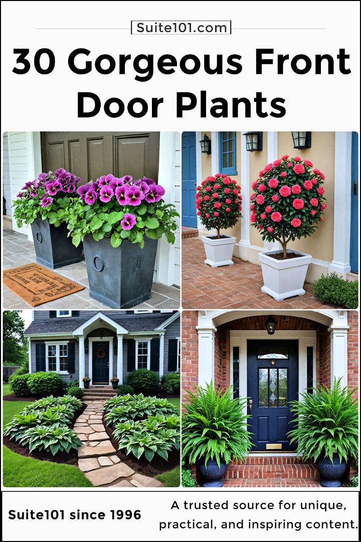 front door plants to copy