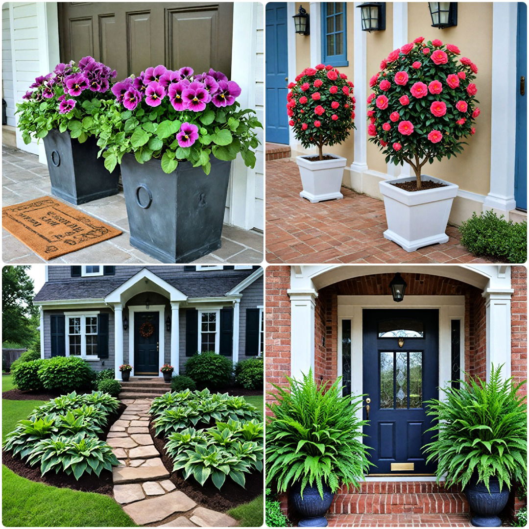 30 Front Door Plants for Every Season