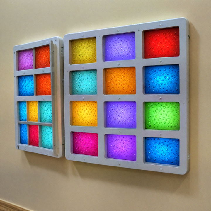 fun and engaging sensory touch panels