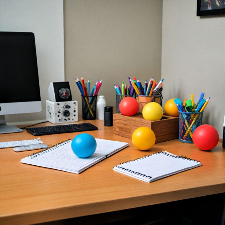 fun desk toy stress balls