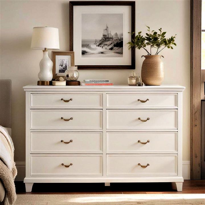 functional dresser with ample storage