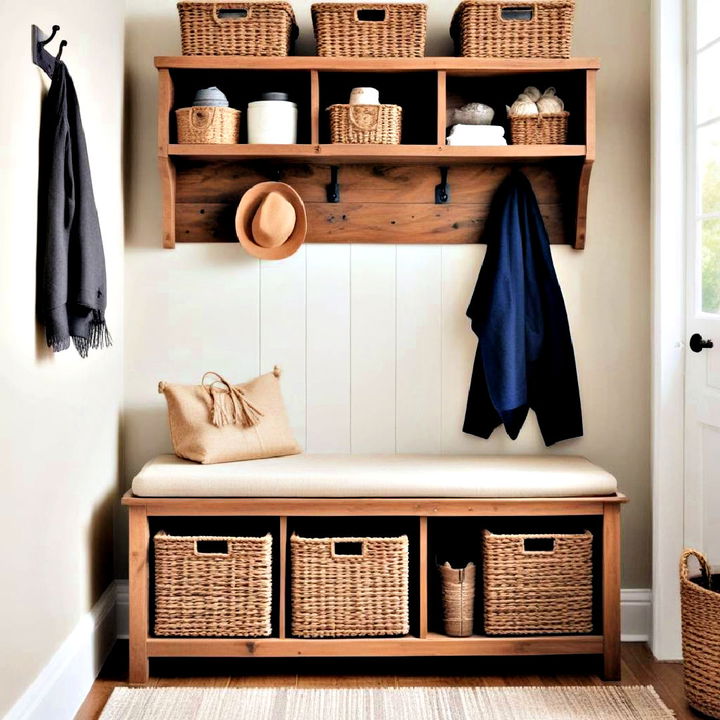 functional rustic baskets