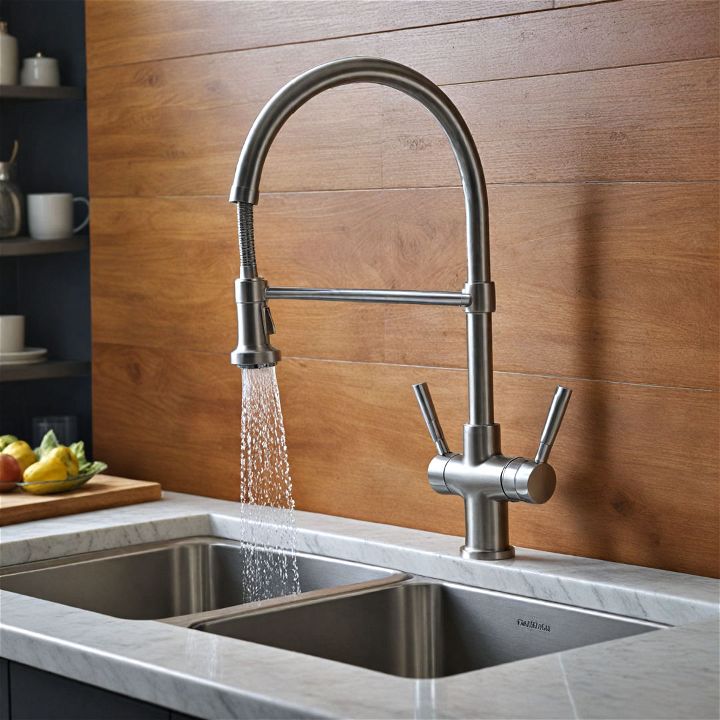 functionality and style industrial faucet