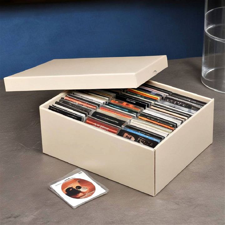 functionality cd storage box