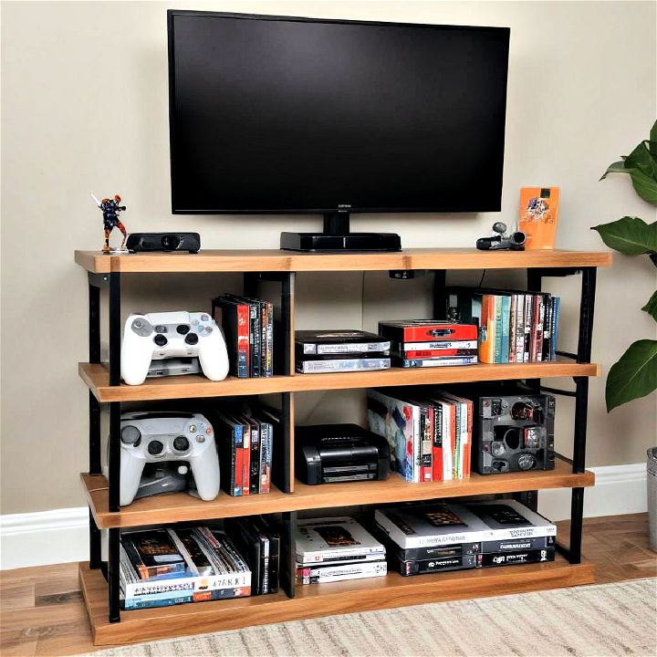 gaming console stand