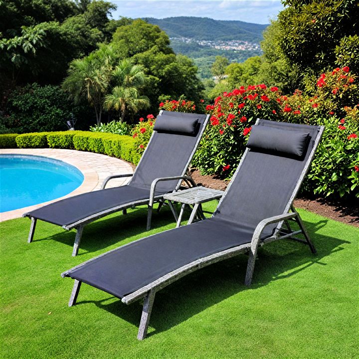 garden loungers for ultimate relaxation