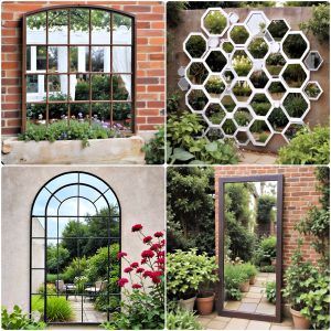 garden mirror ideas