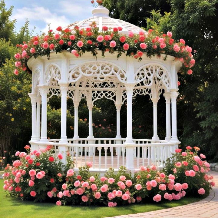 gorgeous rose pavilion