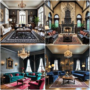 gothic living room ideas