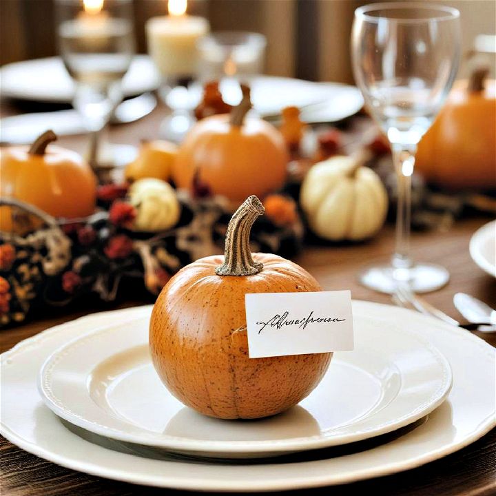 gourd place card holders