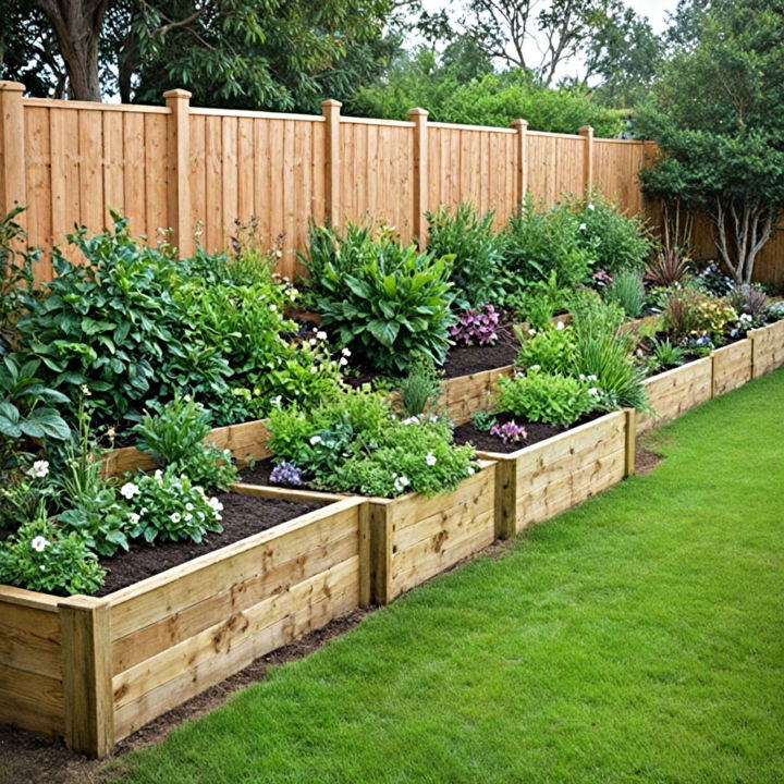 grow edible garden in raised bed