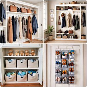 hall closet organization ideas