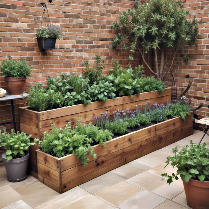 herb garden patio