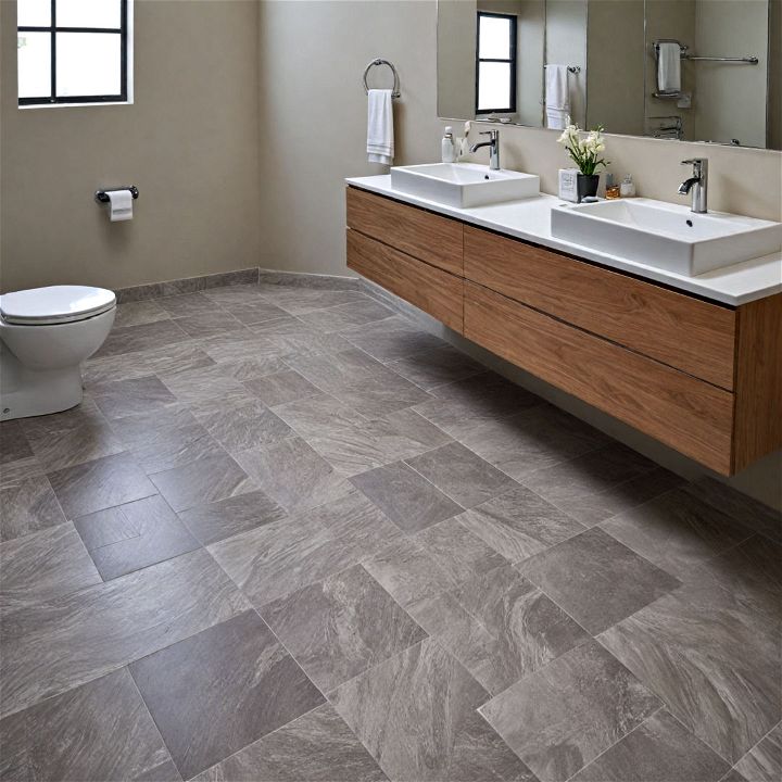 high quality flooring materials office bathroom